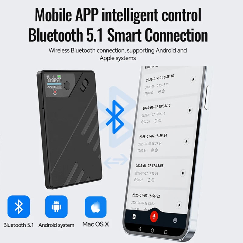 AI Voice Recorder GPT Smart Voice To Text Recorder APP Control