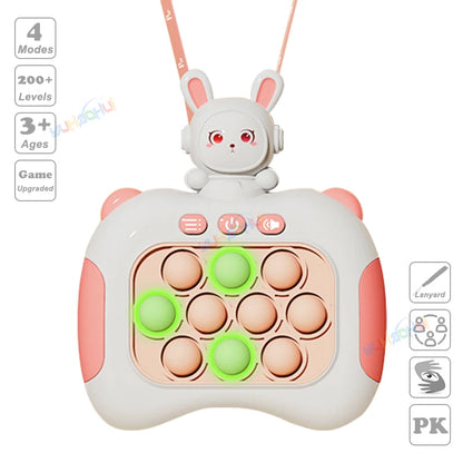 Electronic Pop Light Up Game Handle Toys for Children