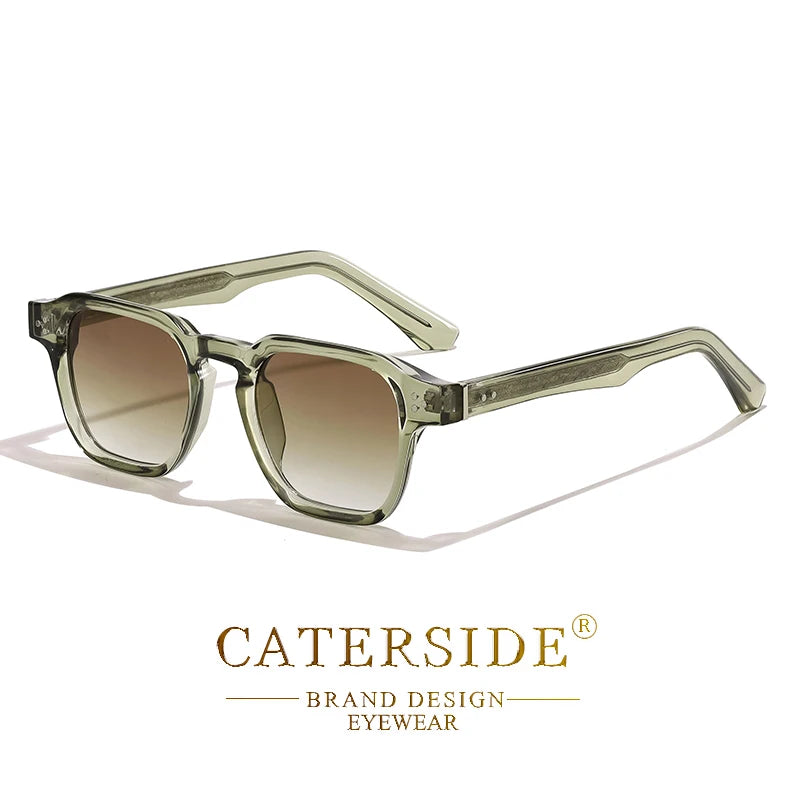 Square Fashion Sunglasses Men Core Insert Temple