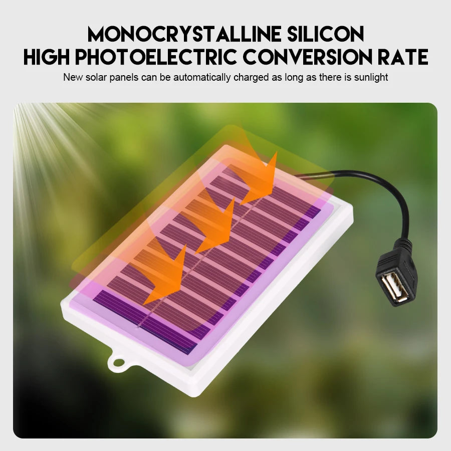 Portable Solar Charger Portable Solar Charger-USB Output