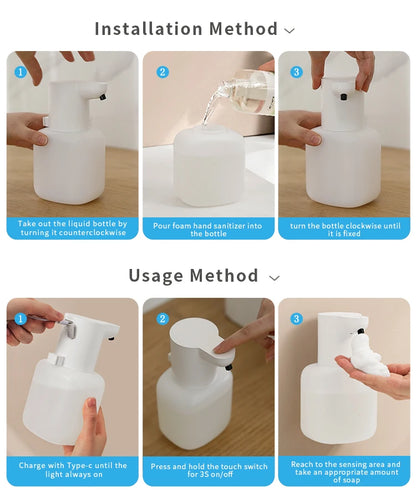 New Wall Mounted Automatic Soap Dispenser Hand Washing