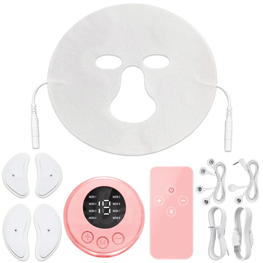 EMS Facial Massager Microcurrent Muscle Stimulator Lifting Skin