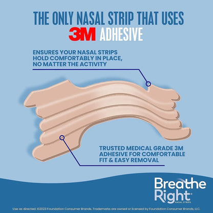 26/52/78 Pcs Breathe Right Nasal Strips