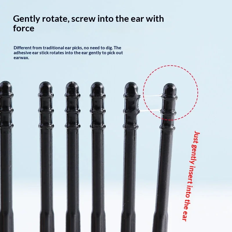 Soft Sticky Ear Wax Removal Sticks Adhesive Ear Pick