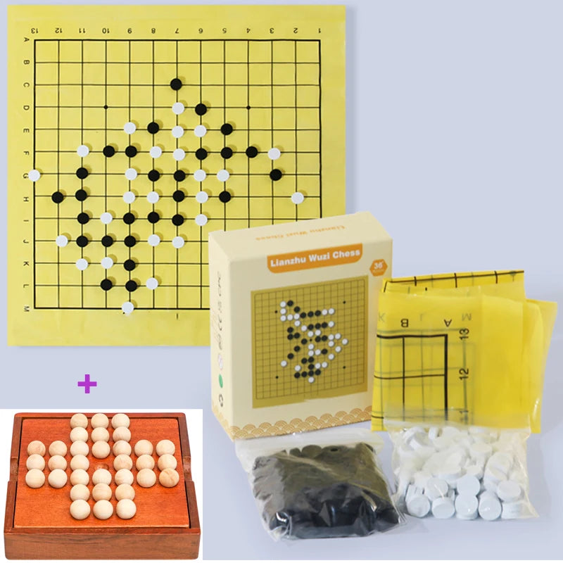 1 Set Europe Board Game Single Chess Peg Solitaire