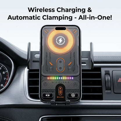 Car Phone Holder Vent Fast Wireless Charging Sensing Charger