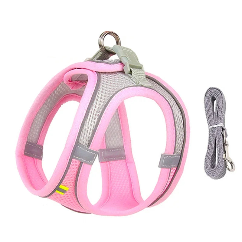 Puppy Harness Set Dog Accessories Adjustable Harness