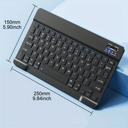 Ultra-Slim Bluetooth-compatible Keyboard Portable Mini Wireless