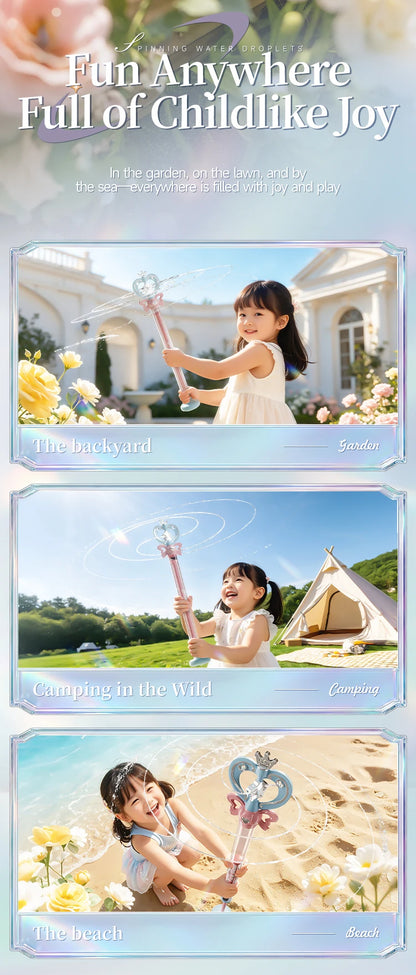 Magic Fairy Wand Water Gun Sparkling Summer Water Play