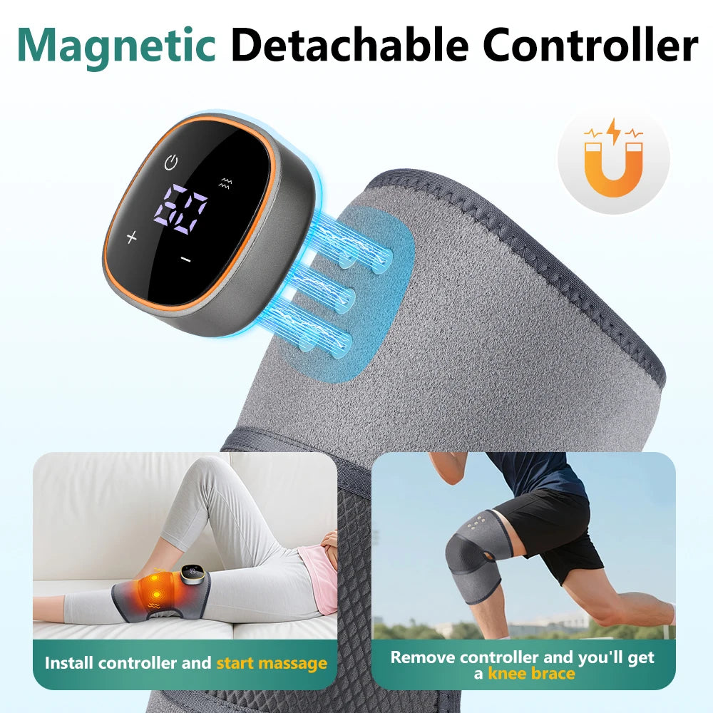 Rechargeable Knee Massager 3 Gear Vibration Massage