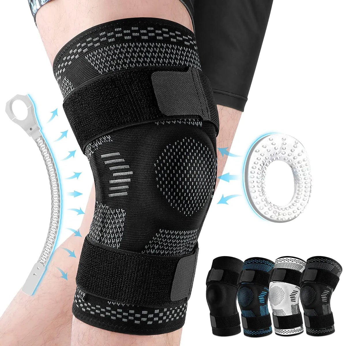 Sports Knee Pads for Knee Pain Meniscus Tear Injury Recovery