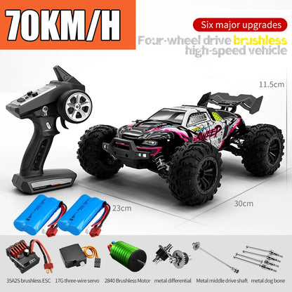 Rc Car Off Road 4x4 High Speed 75KM/H Remote Control