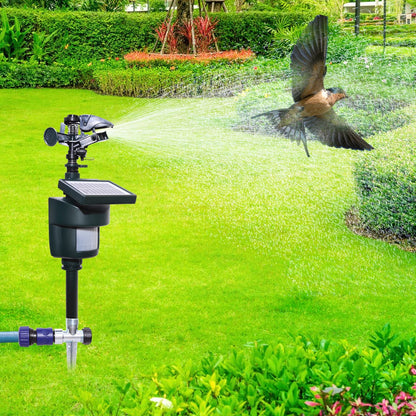 Solar Motion Sensor Sprinkler Eco-friendly Jet Spray