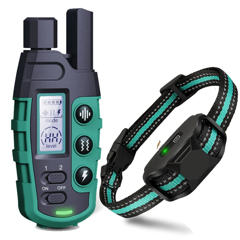 Electric Dog Training Collar Remote Control Waterproof