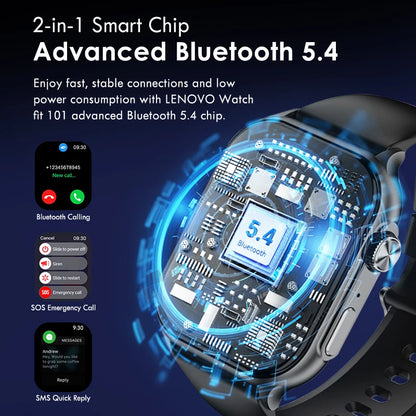 Original Lenovo Smart Watches Sports Fitness Watch Heart Rate