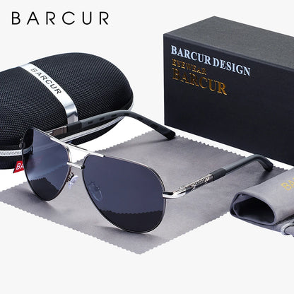 BARCUR Design Polarized Sunglasses for Men Women