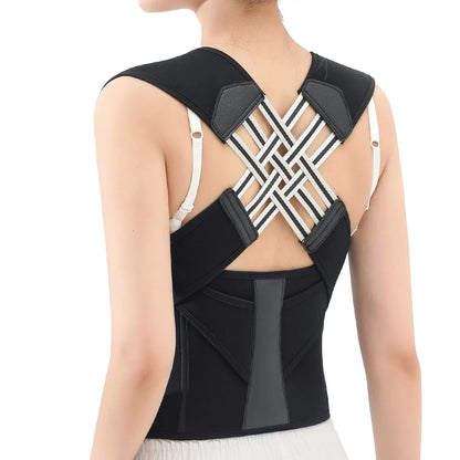 Posture Back Brace Adjustable Back Support Strap