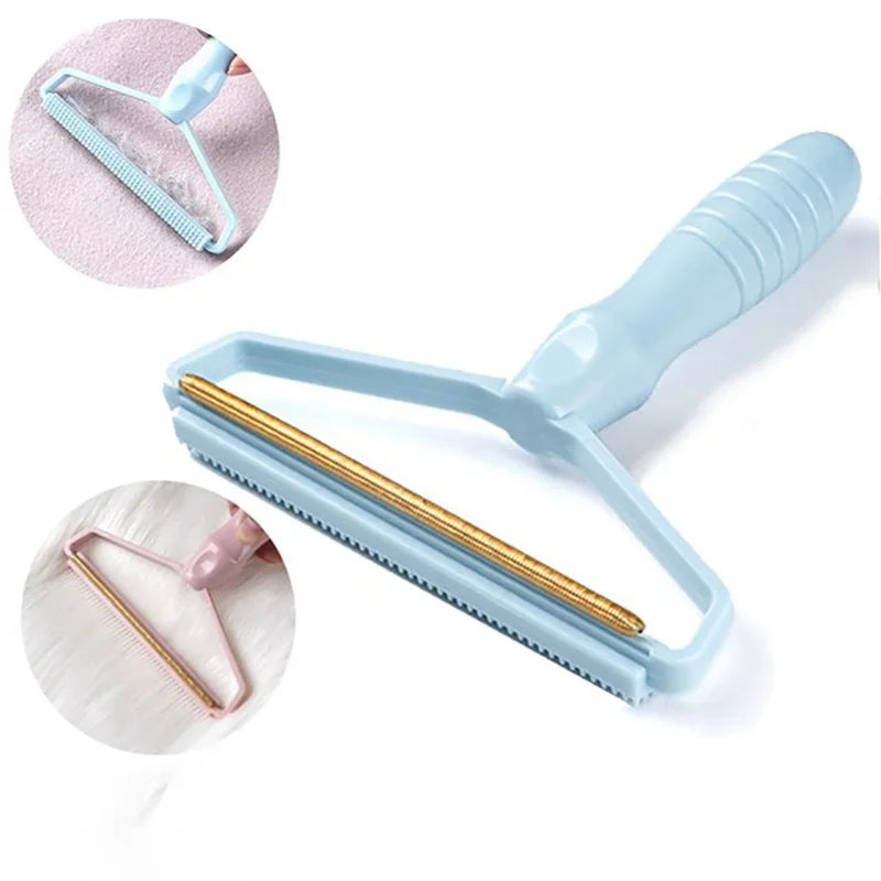 Lint remover pellet scraper for clothes pet hair cleaning roller