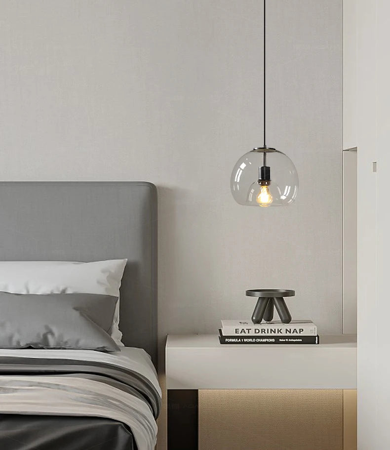 Modern Retro Glass Dining Room Bedroom Living Room