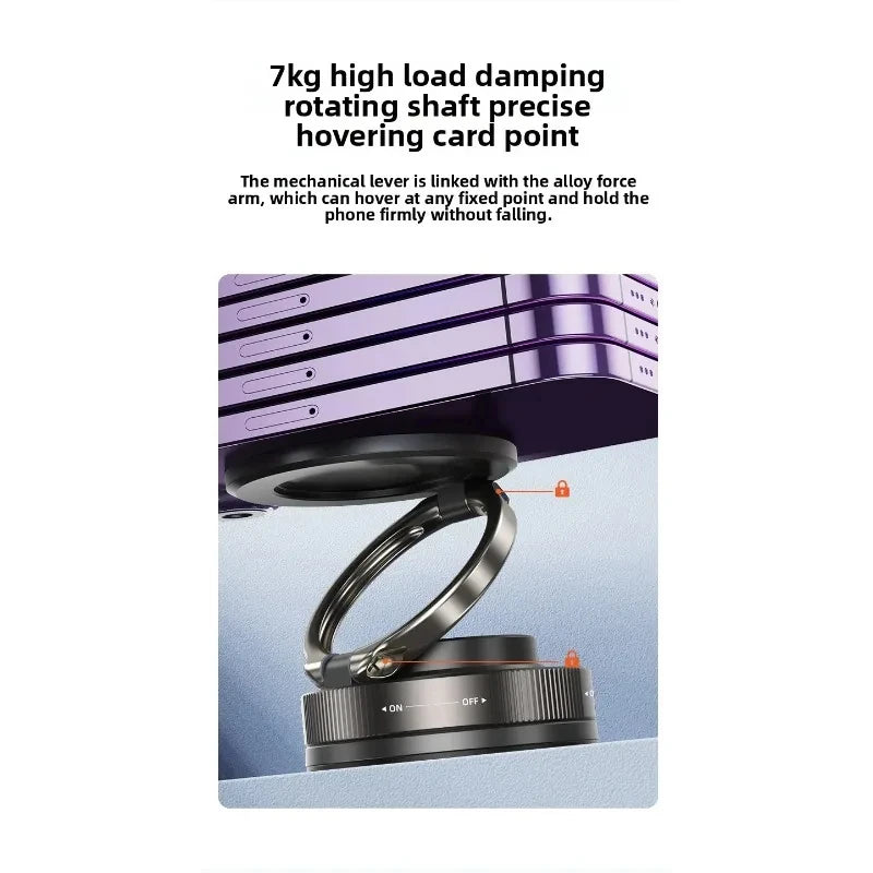 T30 Vacuum Magnetic Phone Holder Stand, for Magsafe Suction