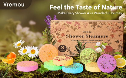 Shower Steamers Aromatherapy - 8 Pack Gifts