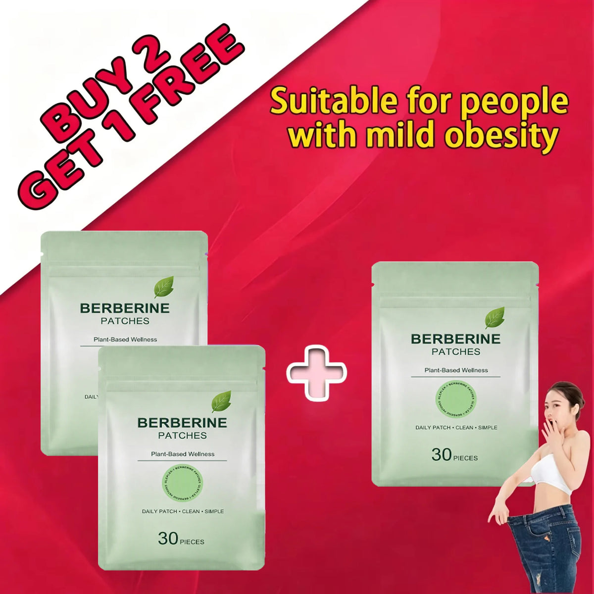 NAD+ Body Management Patch Easy To Use