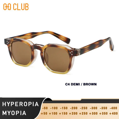Retro Punk Polarized Lenses Men Sunglasses Square Trends