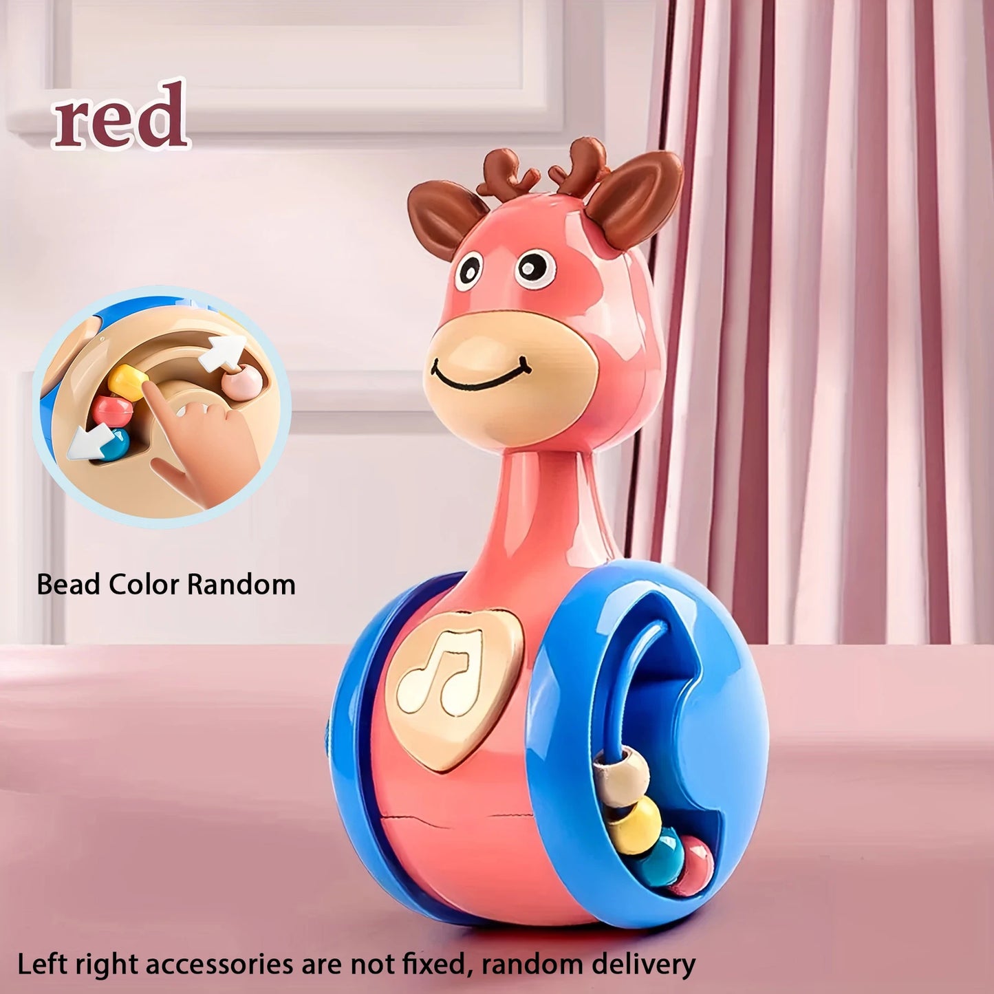 Fawn Sliding Tumbler Toy Rattle Baby Educational
