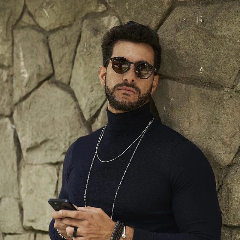ZENOTTIC Small Round Sunglasses for Men Women Vintage