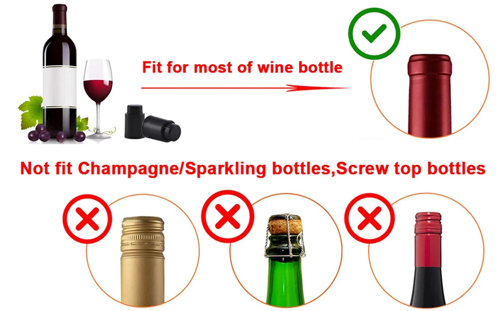 Vacuum Wine Bottle Stopper Sealed Storage Vacuum Wine Stopper