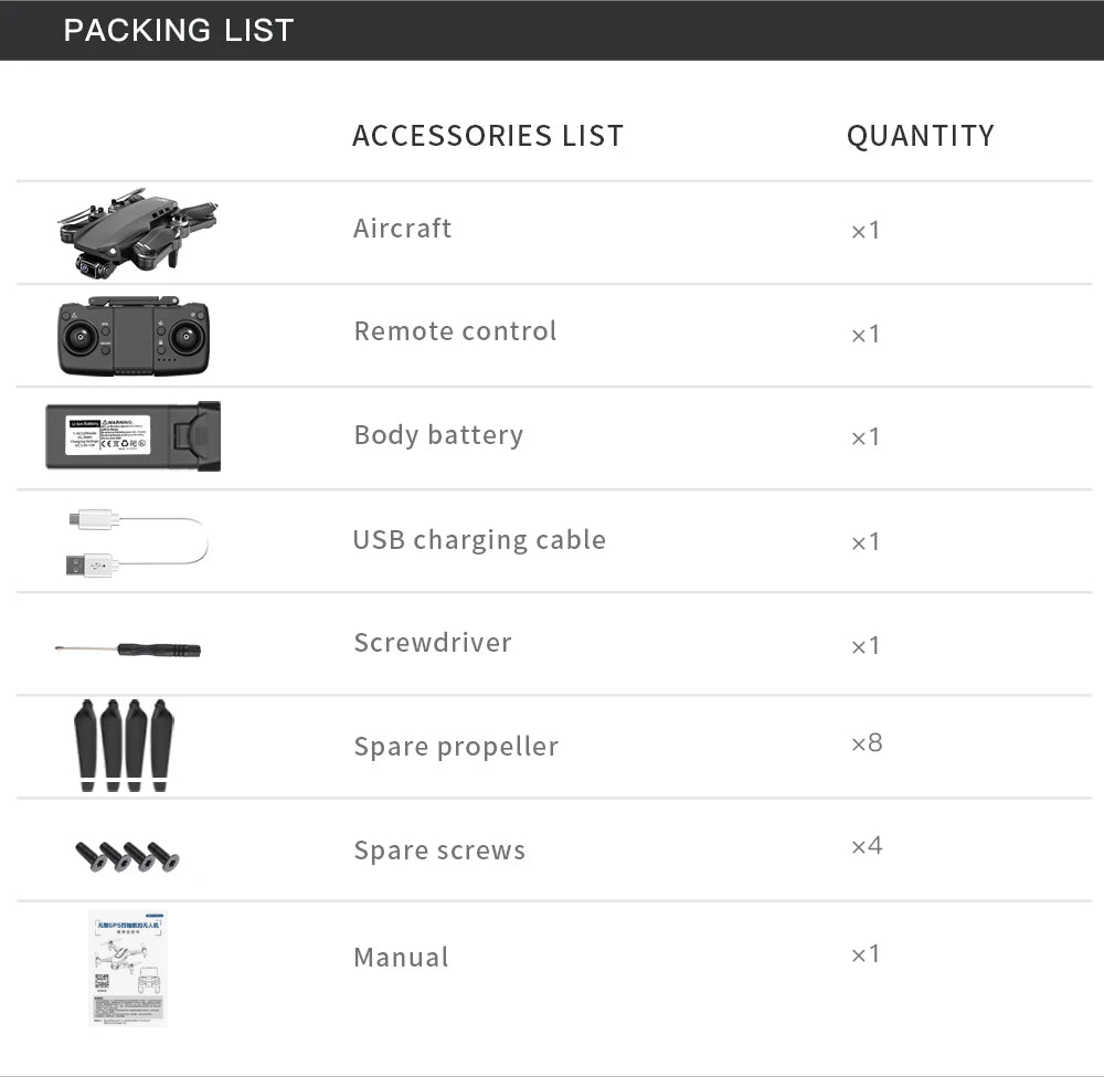 L900 Pro SE MAX GPS Drone 4K Professional Dual HD Camera