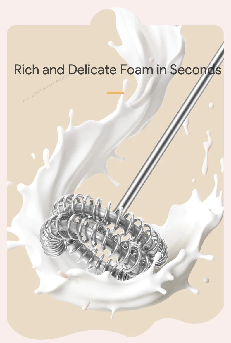 UPGRADED Electric Coffee Frother/MILK Whisk+Egg Beater