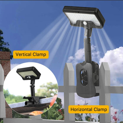 92 LED Solar Clip-on Motion Sensor Lights, LED Street Light