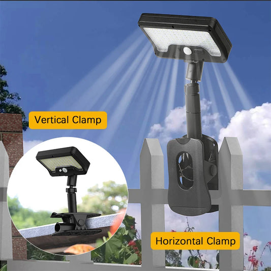 92 LED Solar Clip-on Motion Sensor Lights, LED Street Light