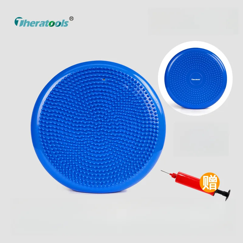 Thickened PVC Inflatable Yoga Balance Cushion Massage