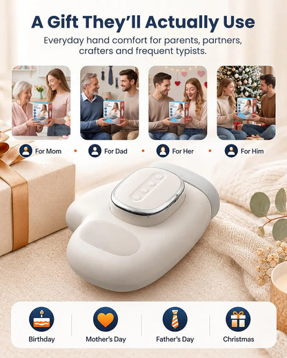 Hand Massager With Airbag Compression Finger Wrist Palm