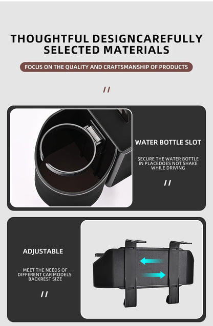 Car Seat Back Storage Box Multi-Functional Vehicle Mounted