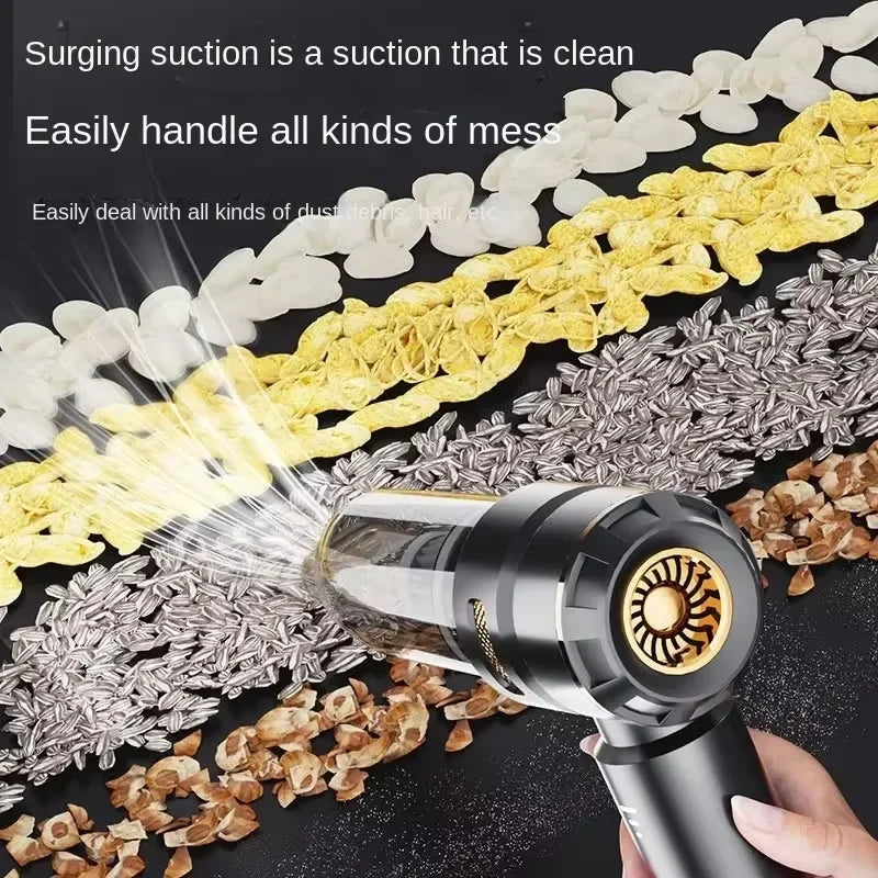 Car Vacuum Cleaner Wireless Mini Handheld for Car