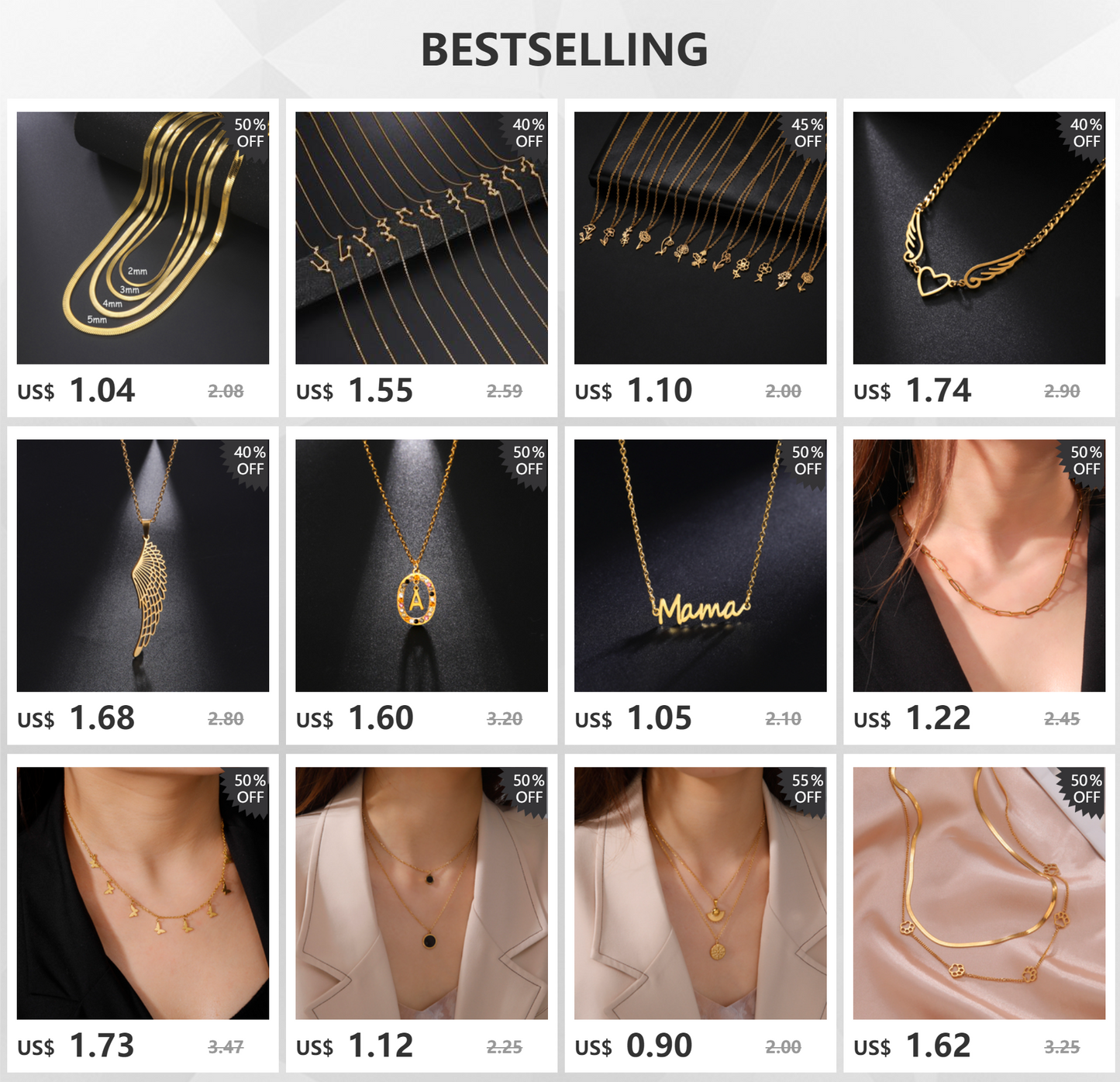 Skyrim Stainless Steel Snake Chain Necklace Trend Jewelry