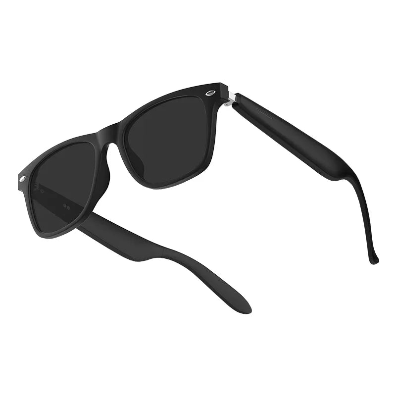 AI Translation Smart Glasses  Bluetooth Call Headphones