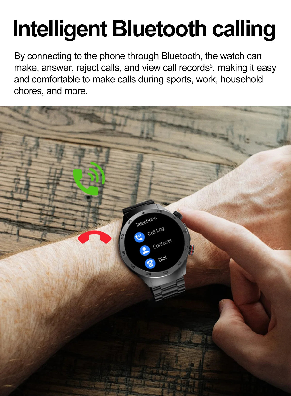 2025New Laser Therapy ECG+PPG Smartwatch For Men Women