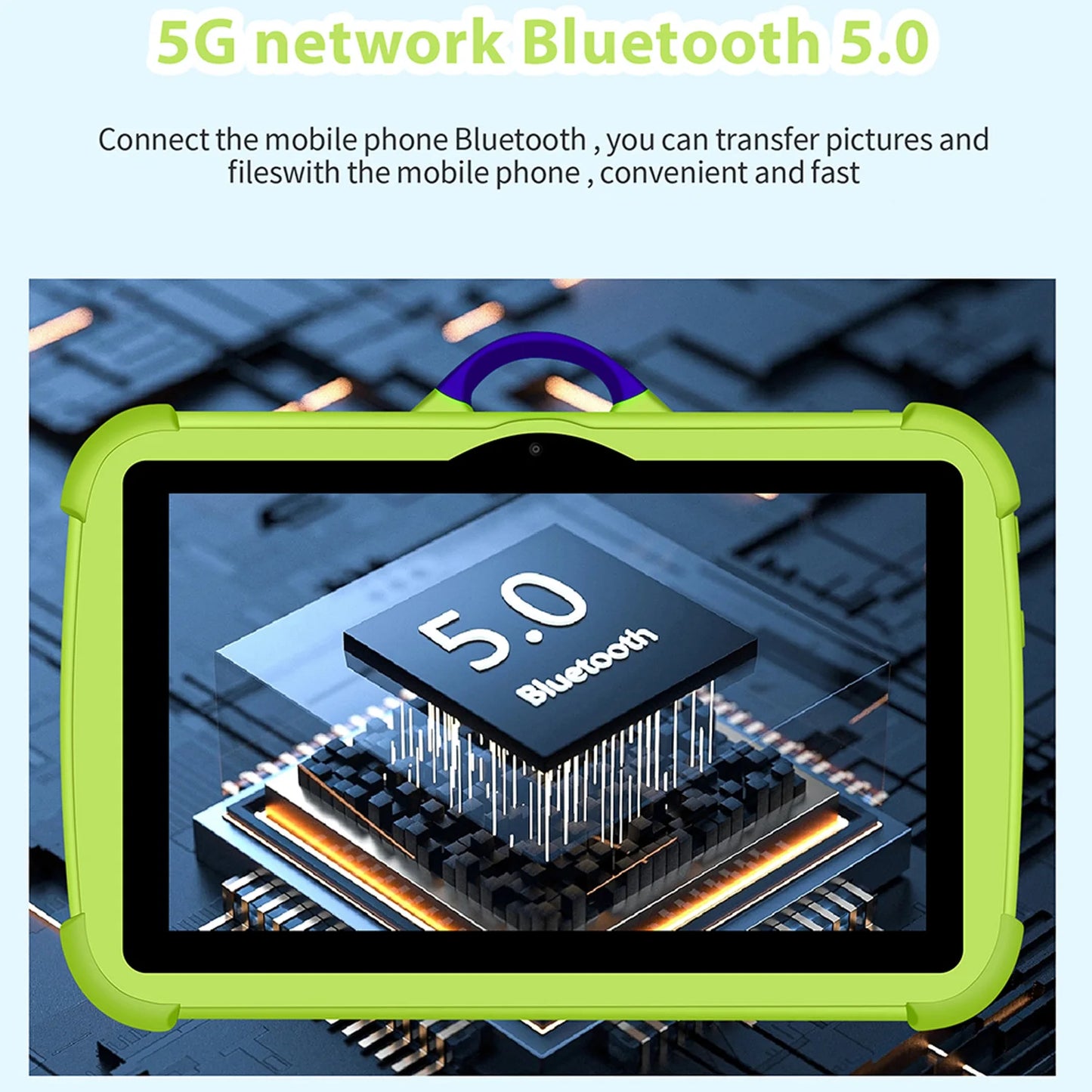 New 5G WiFi 7 Inch Google Tablet For Children Learning Education