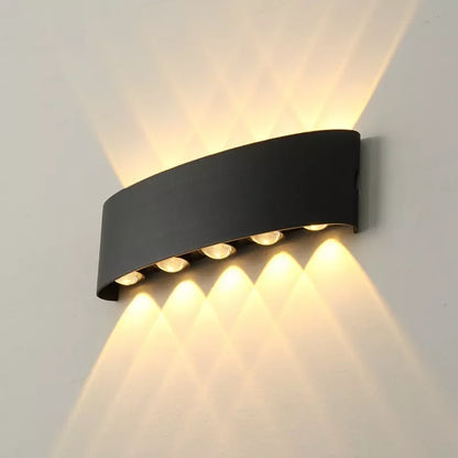 Modern LED Wall Lights White up down Indoor Outdoor Decor