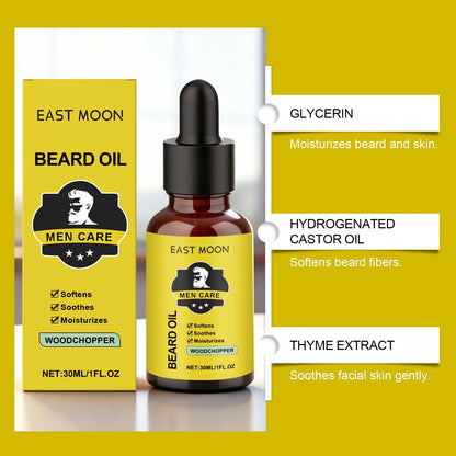 Natural Plant Extract Hair Care Set For Men 2in1 Beard Care