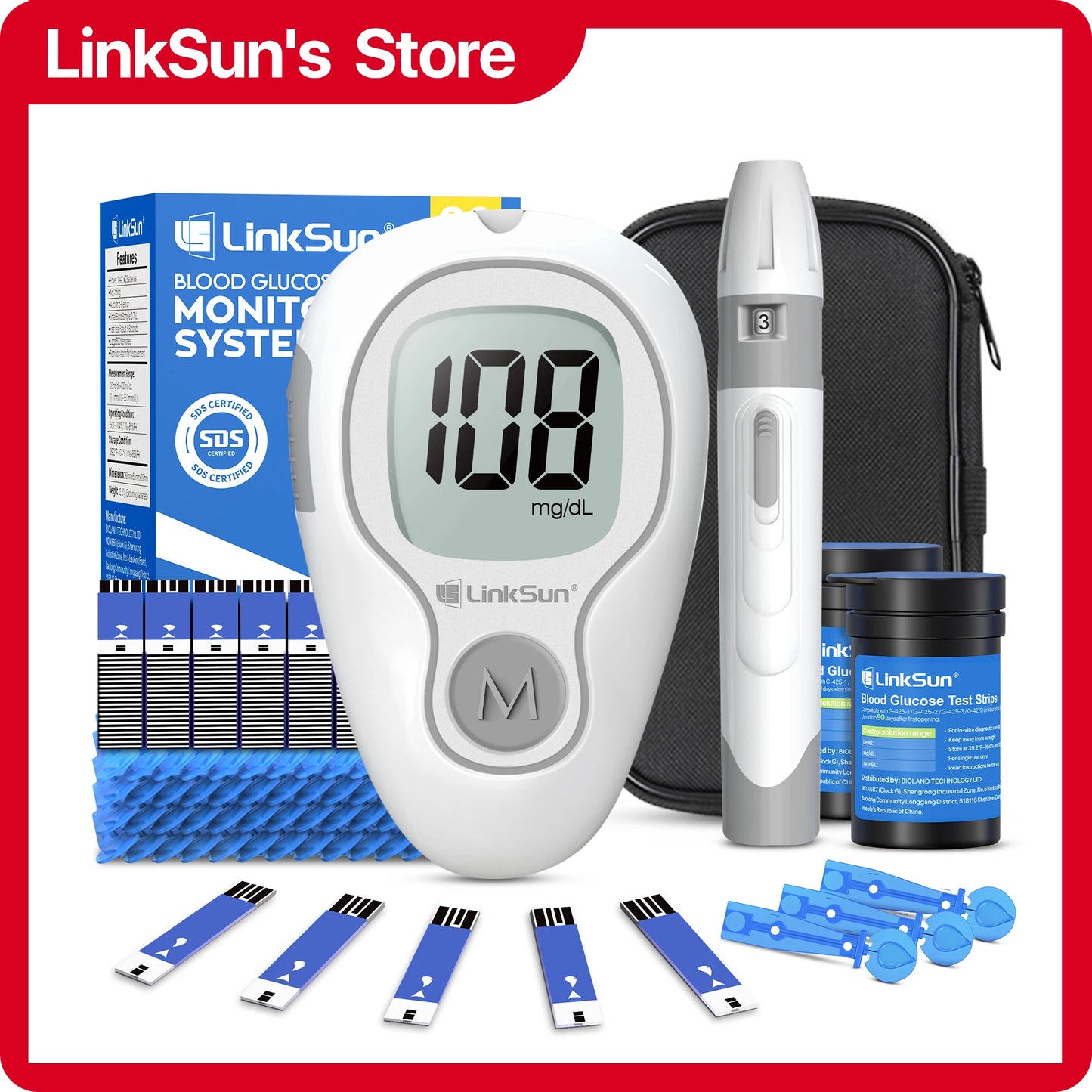 Blood Pressure Monitor Tensiometer Digital BP Measuring