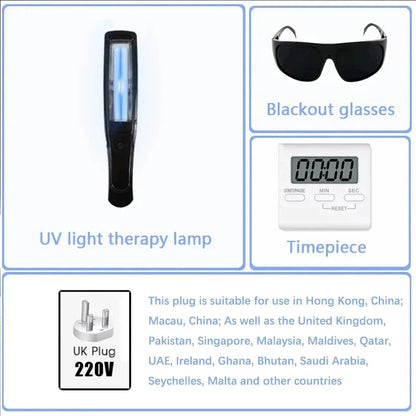 Ultraviolet Phototherapy Instrument Use UVB Lamp