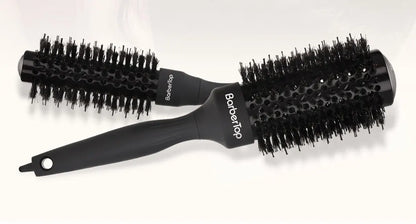 Handle Round Rolling Brush Straight Twill Hair Comb