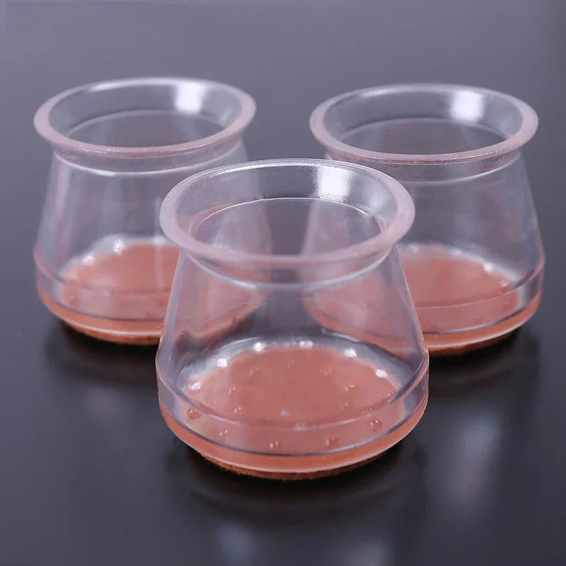 Chair Leg Caps Silicone Feet Protector Pads Furniture