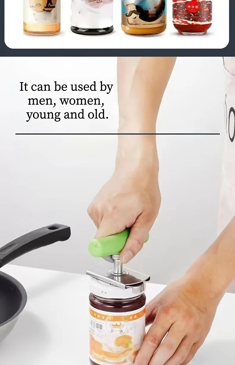 Adjustable Jar Can Opener Manual Bottle Lid Openers