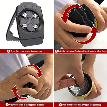 Opener for Cans Multifunctional Bottle Opener Beer Opener